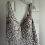 Mac Duggal Embroidered Embellished Mermaid Gown 20146 NWT 16 Photo 3