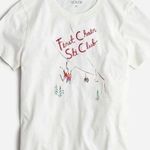 J.Crew NEW! tee, First Chair Ski Club Graphic🎿⛷️ Photo 0