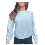 ethereal sweater paper crane small Light gray pullover crewneck, puff sleeves Photo 7