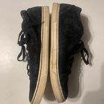 UGG  Women’s Size 8 Tomi Black Suede Low Top Lace Up Sneakers Shoes Photo 7