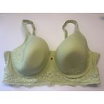 Cacique  Cotton Lightly Lined T-shirt Bra Underwire Longline Lace Size 42DD Photo 2