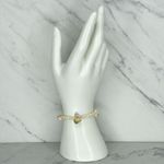 Seashell Swirl Shell Beaded Stretch Bracelet Photo 2