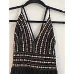 Lulus  Black‎ Sleeveless Maxi Dress Embellished Party Cocktail Evening XS B11 Photo 3
