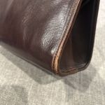 Brighton Vintage  Chantilly Brown Leather Satchel Handbag Purse Heart Owl Photo 7