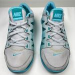 Nike  Training Shoes Sneakers Womens US 6.5 Gray Blue Athletic Running Photo 5