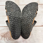 Birkenstock Mayari Burko-Flor Gray Thong Sandals Comfy Boho Hippie Size 37/ 6.5 Photo 6