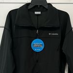 Columbia Angel Basin Softshell Jacket NEW Charcoal Large Gray Photo 2