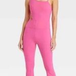 Joylab Women’s Asymmetrical Flare Bodysuit size XL NWT Pink Photo 1