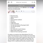 Brochu Walker  Westport Brushed Pants Size Medium Photo 11