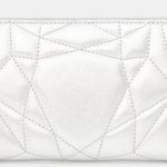 Tiffany & Co. Silver Leather Wallet Brand New Photo 0