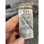 Rebecca Minkoff Jean Jacket Denim Shirt Crop Raw Hem Jewels Medium Photo 4