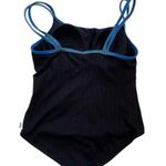 Liz Claiborne  Woman One Piece Swimsuit Ribbed Size L Bathing Suit u Photo 1