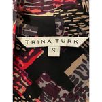 Trina Turk Trina Turk Sleeveless 100% Silk blouse, Size Small Photo 3