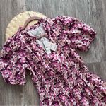 J.Crew NWT‎  Liberty fabric smock waist midi dress butterfield floral print Photo 2