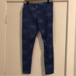 Tuff Athletics  blue geometric print athletic leggings women’s medium stretch Photo 4