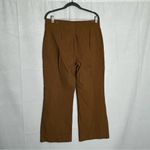 Vince  Coganc Brown Wide Leg Cotton Viscose Blend Pants Size 12 Photo 1