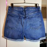 Old Navy  OG Straight High-Rise Blue Jean Shorts 14 EUC Photo 2
