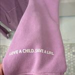 Purple Hoodie Sweater Size XS Photo 3