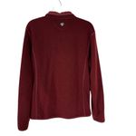 Kuhl Women’s Tara Alpaca Fleece Full Zipper Jacket Coat Wine Size L Photo 2