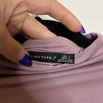 Black Tape_ NWT Black Tape Long Sleeve Mock Neck - Powder Purple Photo 5