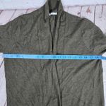 Pink Clover  Penton Two Pocket Open Front Cardigan‎ Olive Green M NWT Photo 6