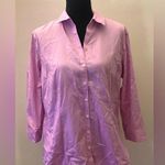 Eddie Bauer - Light Purple Women's Button-Down Shirt Size L Photo 0
