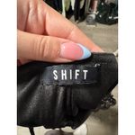 Black Sparkle Slip Dress Lace Trim Sleeveless Midi Evening Cocktail Sm/Med Photo 3