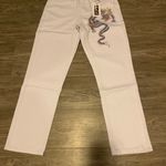 Princess Polly Jeans/dragon Print Mom Jean White Photo 5