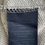 Tommy Hilfiger Gray Lace-Up Top with Red and Blue Accents Photo 3