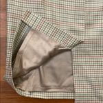 Brooks Brothers  Houndstooth Wool Silk Linen Straight Skirt Womens Size 10 NEW Photo 4