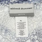 Alfred Dunner  Blue Tie Dye Floral Medallion Lace Jacket Size Large Petite Photo 10