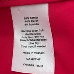 Talbots Hampshire Straight Ankle Pants Tropical Punch Size 4 Curvy Preppy Photo 8