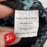 Carbon38 L Large Metallic Snake Print High Rise 7/8 Leggings Black Teal Animal Photo 6