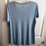 Zelos  Womens Blue Short Sleeve Shirt Moisture Wicking Size Large NWT Photo 3