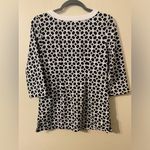 Tommy Bahama Womens‎  Island Zone Black White Geometric Tunic Size XS Photo 1