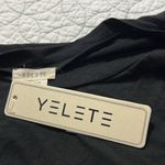 Yelete  plus size 3XL womens black flowy short sleeve top casual business stretch Photo 8