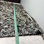 Victoria's Secret Vintage Gold Label Black White Floral Print Robe S Photo 5