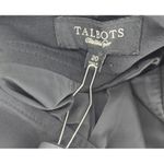Talbots  Short Skirt Business Womens Size 20 Black Back Zipper Stretch‎ Photo 3