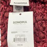 Sonoma NEW  Goods 4 Life Women's Chunky Knit Infinity Loop Scarf Berry Marled Photo 4