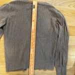 Marled Reunited‎ clothing women's button up sweater large Tan Photo 4