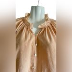 Cleobella  Peach Ruffle Blouse Photo 2