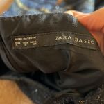 ZARA  blue textured sparkly dress small Photo 6