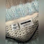 Noisy May  Blue and White Striped Sweater Photo 6