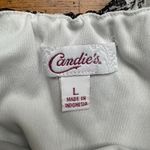 Candie's  black and white cute‎ blouse tank top Photo 2