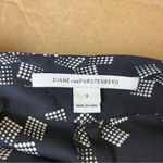 Diane Von Furstenberg  Leaves Two Printed Tie Waist Pants Photo 6