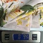 H&M Womens Floral Tropical Bohemian Beach Garden High Rise Cropped Pants Size 10 Photo 14