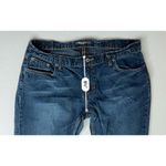 American Eagle Bootcut Wide Leg Pocket Embroidered Details Blue Jean sz 12 Photo 4