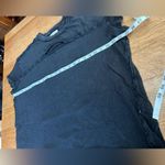 We The Free NWOT peekaboo cut out front mineral black washed tee Med, 25” p2p Photo 5