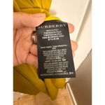 Burberry Prorsum Yellow Green 100% Mulberry Silk Dress NWOT Photo 3