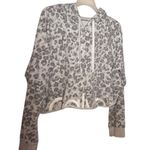 Calvin Klein Cropped Sweatshirt Lightweight Activewear Lounge Animal Print XL Photo 0